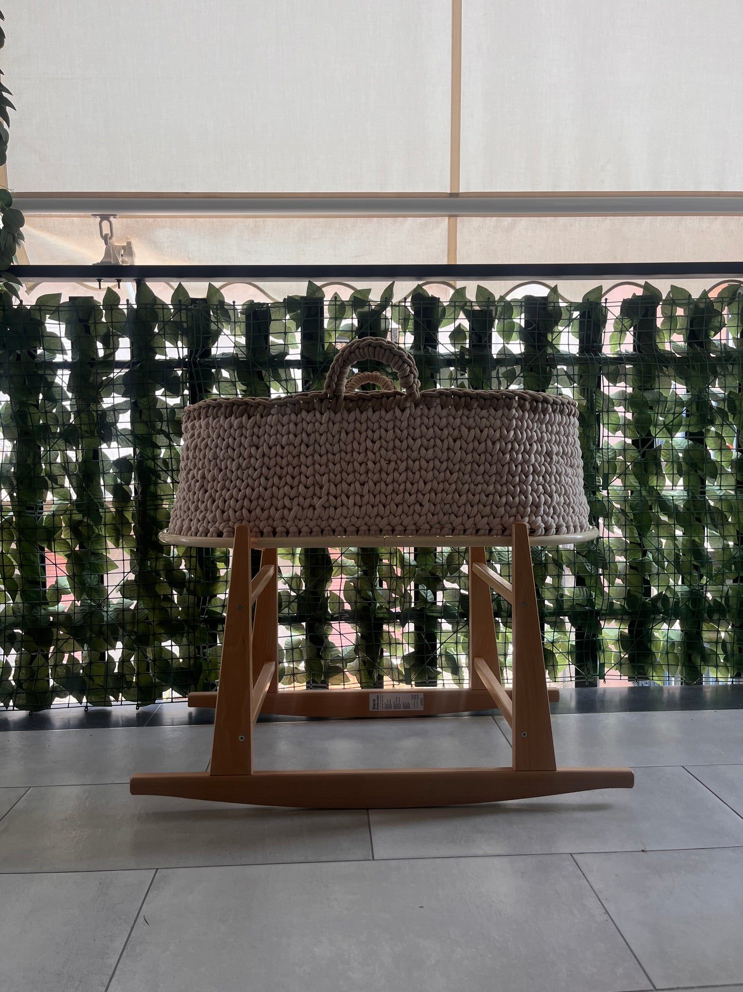 Baby culla in uncinetto