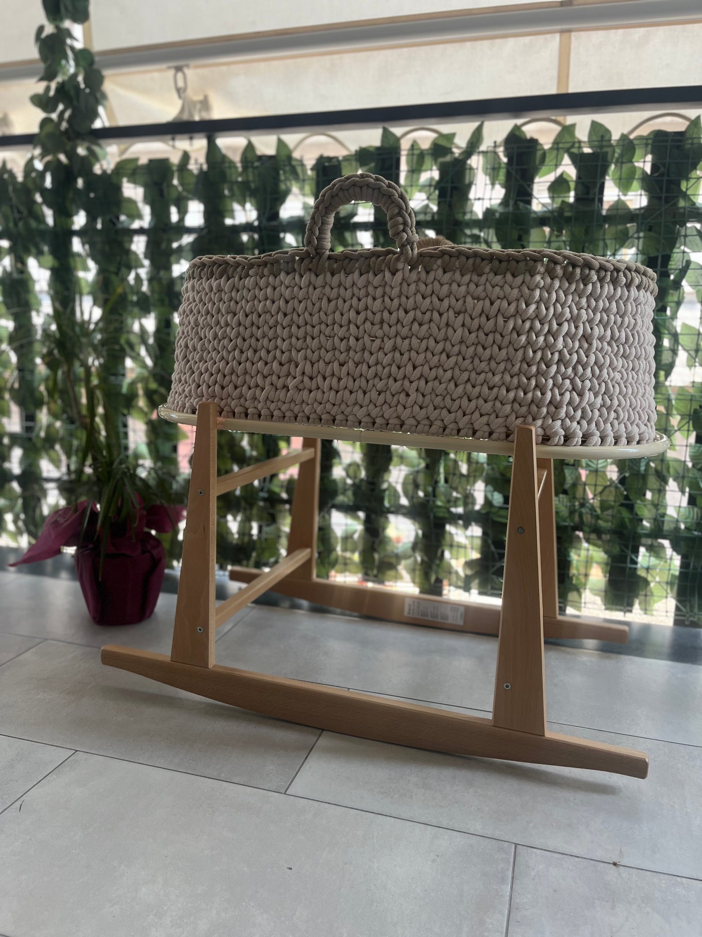 Baby culla in uncinetto